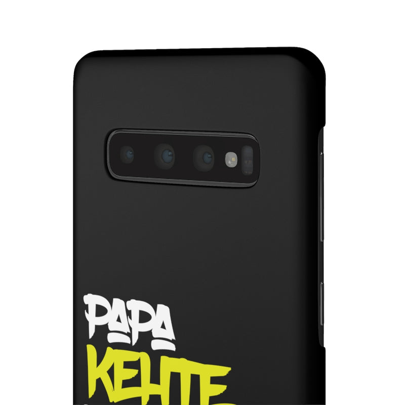 Papa Kehte Hain Bara Naam Karegi Snap Cases iPhone or Samsung - Samsung Galaxy S10 / Matte - Phone Case by GTA Desi Store
