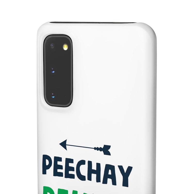 Peechay Dekho Peechay Snap Cases iPhone or Samsung - Samsung Galaxy S20 / Matte - Phone Case by GTA Desi Store