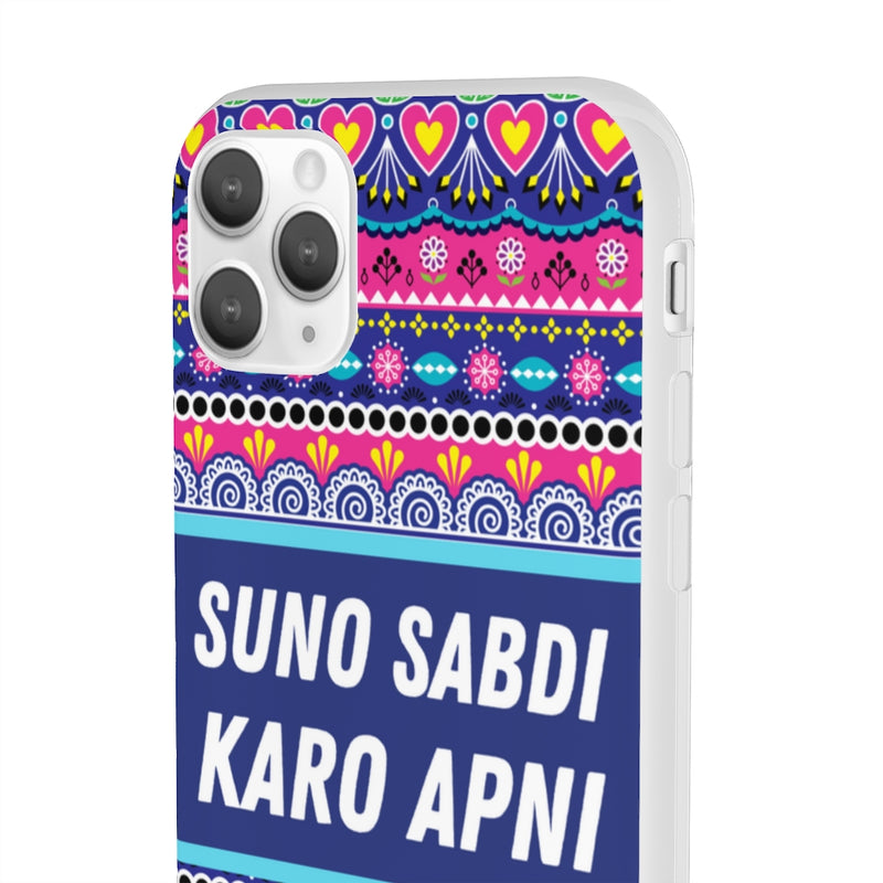 suno sabdi karo apni Flexi Cases - Phone Case by GTA Desi Store