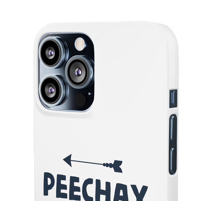 Peechay Dekho Peechay Snap Cases iPhone or Samsung - iPhone 13 Pro Max / Matte - Phone Case by GTA Desi Store