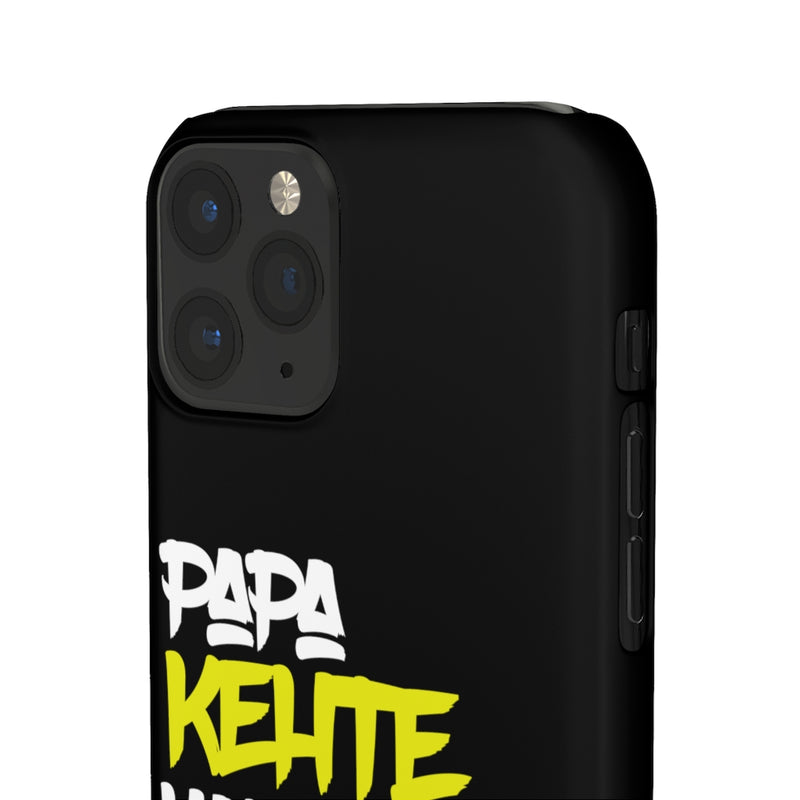 Papa Kehte Hain Bara Naam Karega Snap Cases iPhone or Samsung - iPhone 11 Pro / Matte - Phone Case by GTA Desi Store