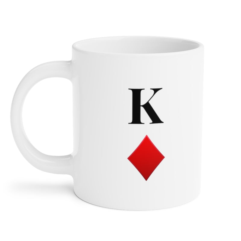 King of Diamonds Ceramic Mugs (11oz\15oz\20oz) - Mug by GTA Desi Store