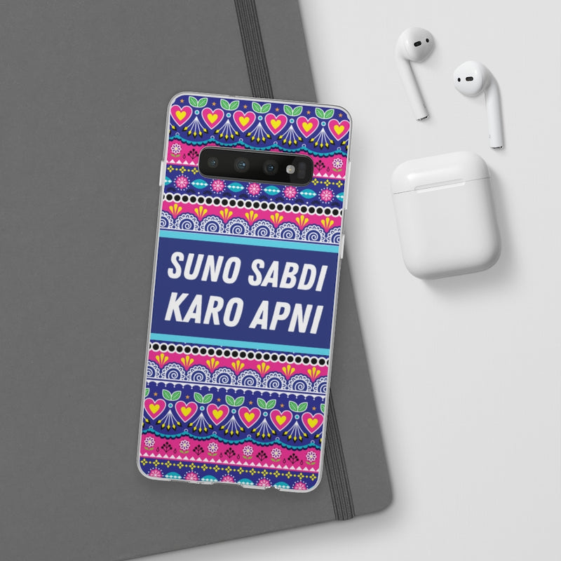 suno sabdi karo apni Flexi Cases - Phone Case by GTA Desi Store