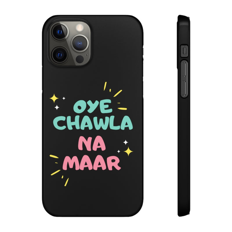 Oye Chawla Na Maar Youth Snap Cases iPhone or Samsung - Phone Case by GTA Desi Store