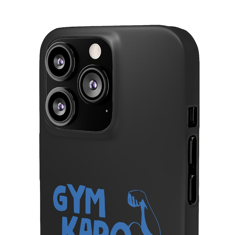 Gym Karo Pyar Nahin Snap Cases iPhone or Samsung - iPhone 13 Pro / Matte - Phone Case by GTA Desi Store