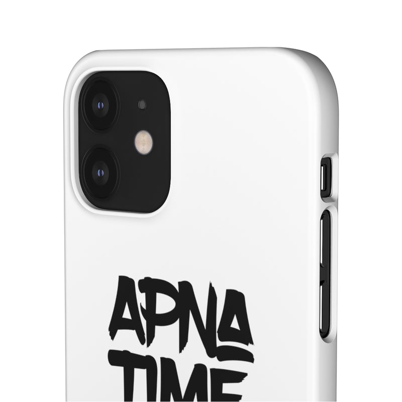 Apna Time Aayega Snap Cases iPhone or Samsung - iPhone 12 / Matte - Phone Case by GTA Desi Store
