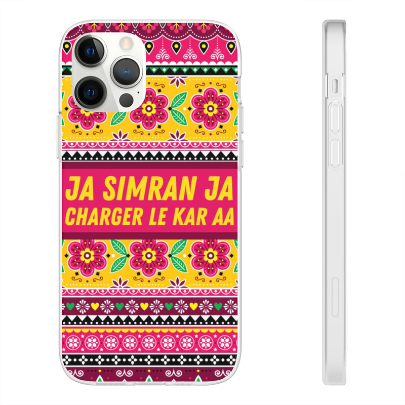 Ja Simran Ja Charger Le Kar Aa Flexi Cases - iPhone 12 Pro - Phone Case by GTA Desi Store