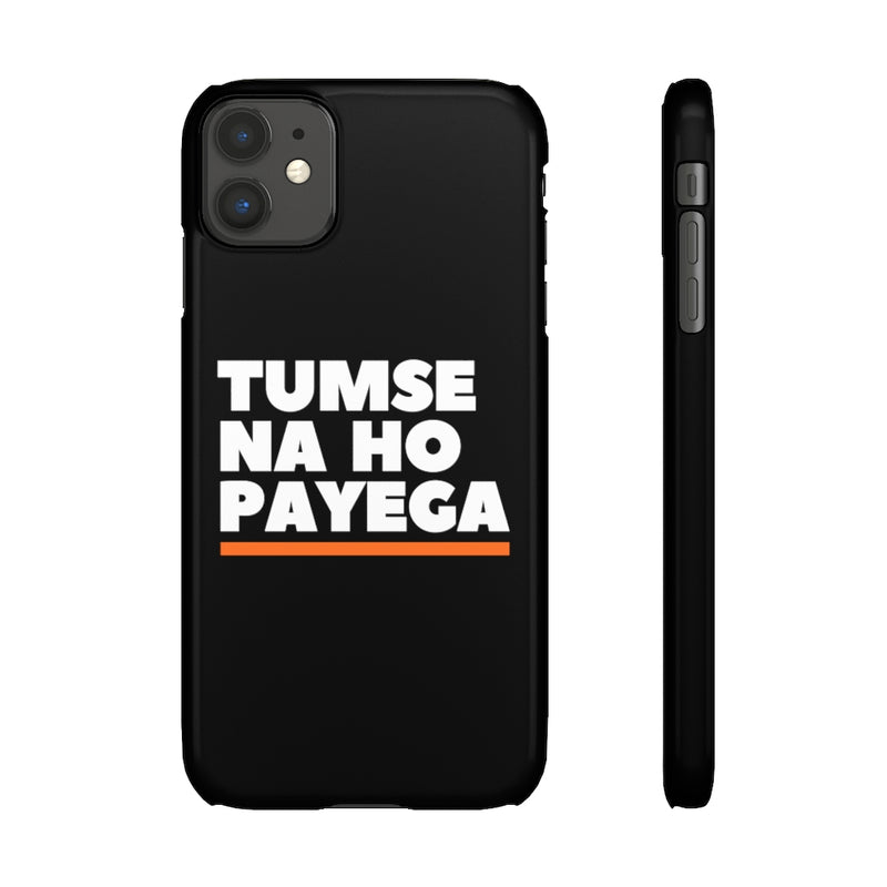 Tumse Na Ho Payega Snap Cases iPhone or Samsung - Phone Case by GTA Desi Store