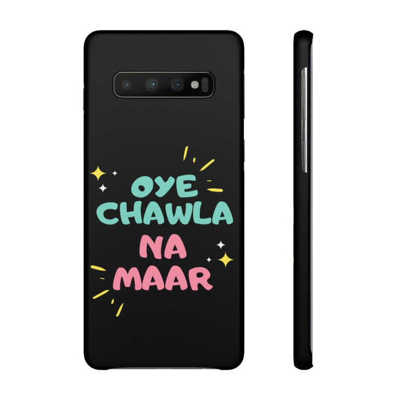 Oye Chawla Na Maar Youth Snap Cases iPhone or Samsung - Phone Case by GTA Desi Store