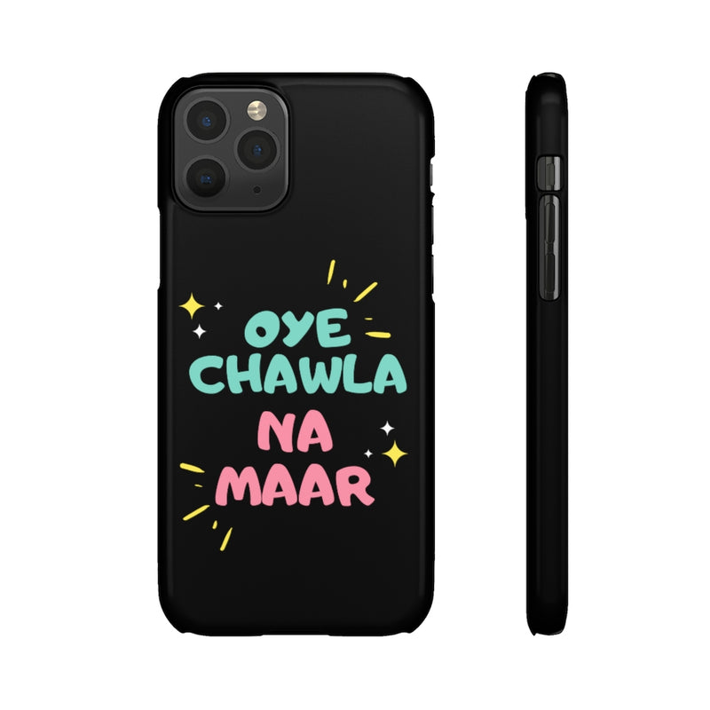 Oye Chawla Na Maar Youth Snap Cases iPhone or Samsung - Phone Case by GTA Desi Store