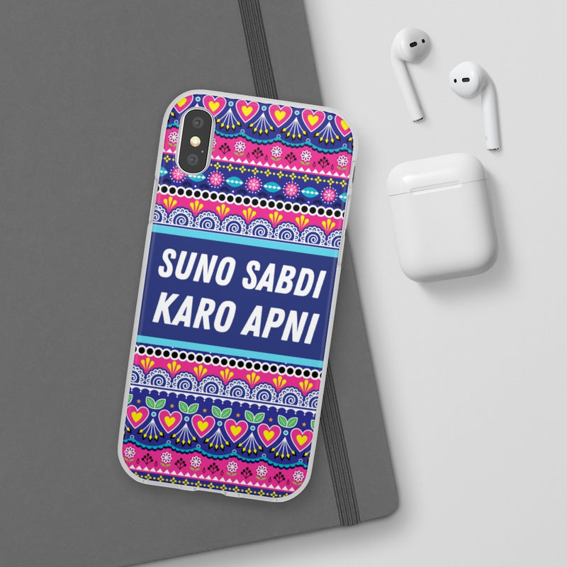 suno sabdi karo apni Flexi Cases - Phone Case by GTA Desi Store