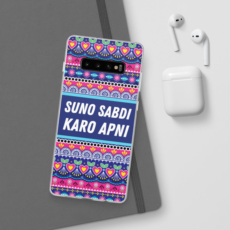 suno sabdi karo apni Flexi Cases - Phone Case by GTA Desi Store