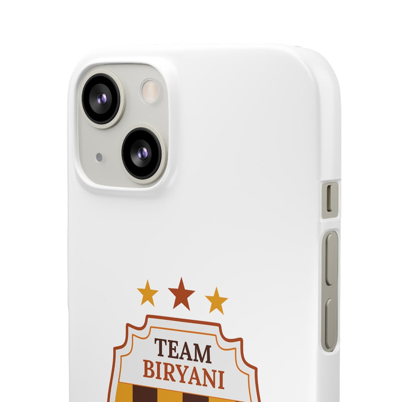 Team Biryani Snap Cases iPhone or Samsung - iPhone 13 / Matte - Phone Case by GTA Desi Store