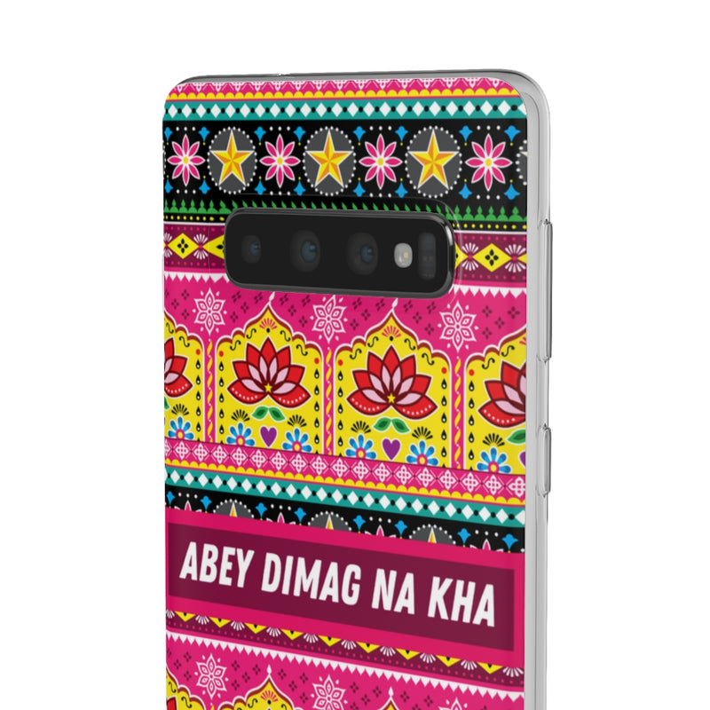 Abey Dimag Na Kha Flexi Cases - Phone Case by GTA Desi Store