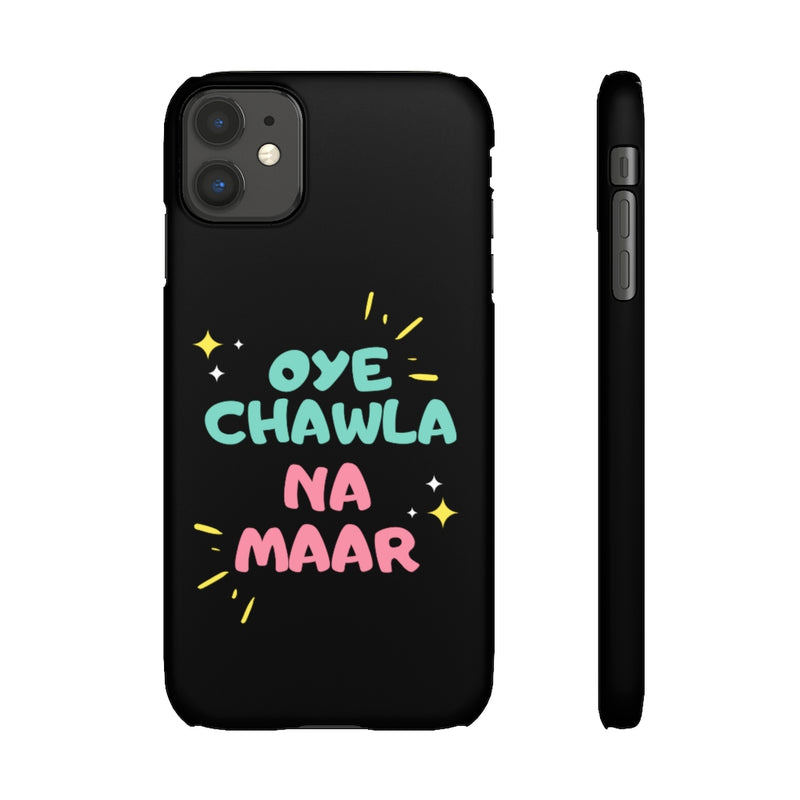 Oye Chawla Na Maar Youth Snap Cases iPhone or Samsung - Phone Case by GTA Desi Store