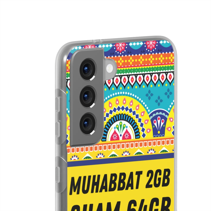 Muhabbat 2GB Gham 64GB Flexi Cases - Phone Case by GTA Desi Store