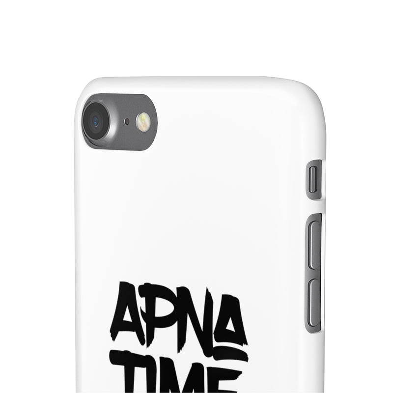Apna Time Aayega Snap Cases iPhone or Samsung - iPhone 7 / Glossy - Phone Case by GTA Desi Store