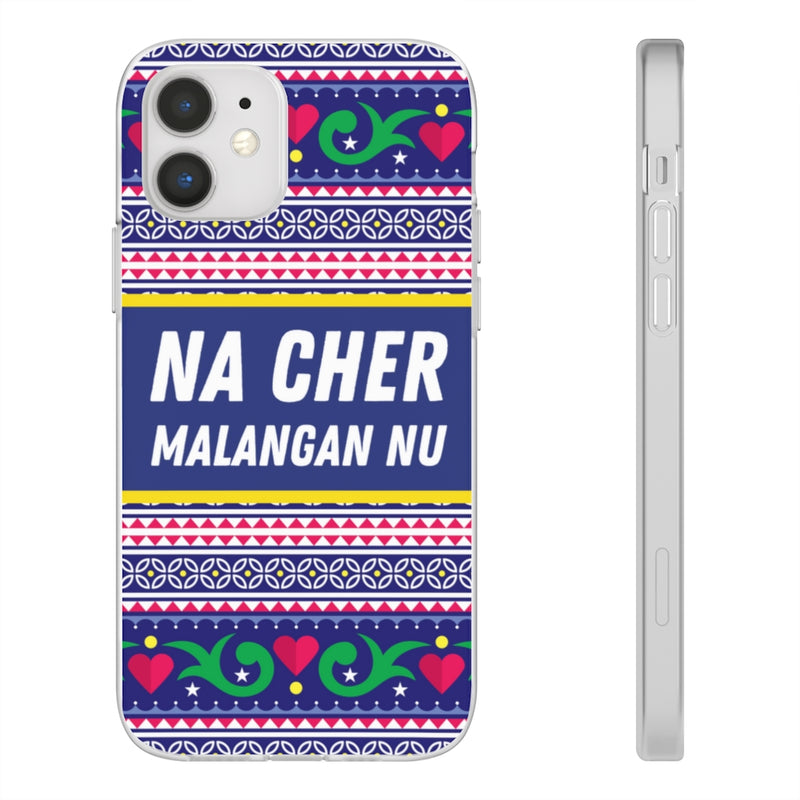 Na Cher Malangan Nu Flexi Cases - iPhone 12 with gift packaging - Phone Case by GTA Desi Store