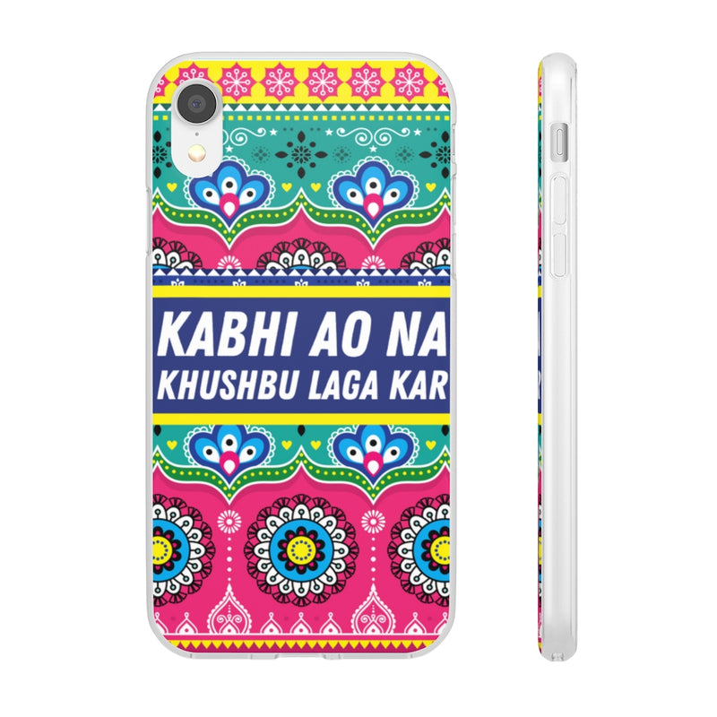 Kabhi Ao Na Khushbu Laga Kar Flexi Cases - iPhone XR with gift packaging - Phone Case by GTA Desi Store