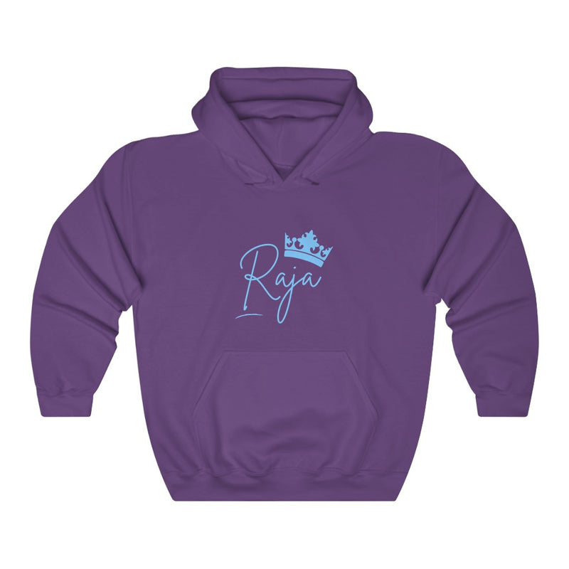 Raja Unisex Heavy Blend™ Hooded Sweatshirt - Purple / S - Hoodie by GTA Desi Store