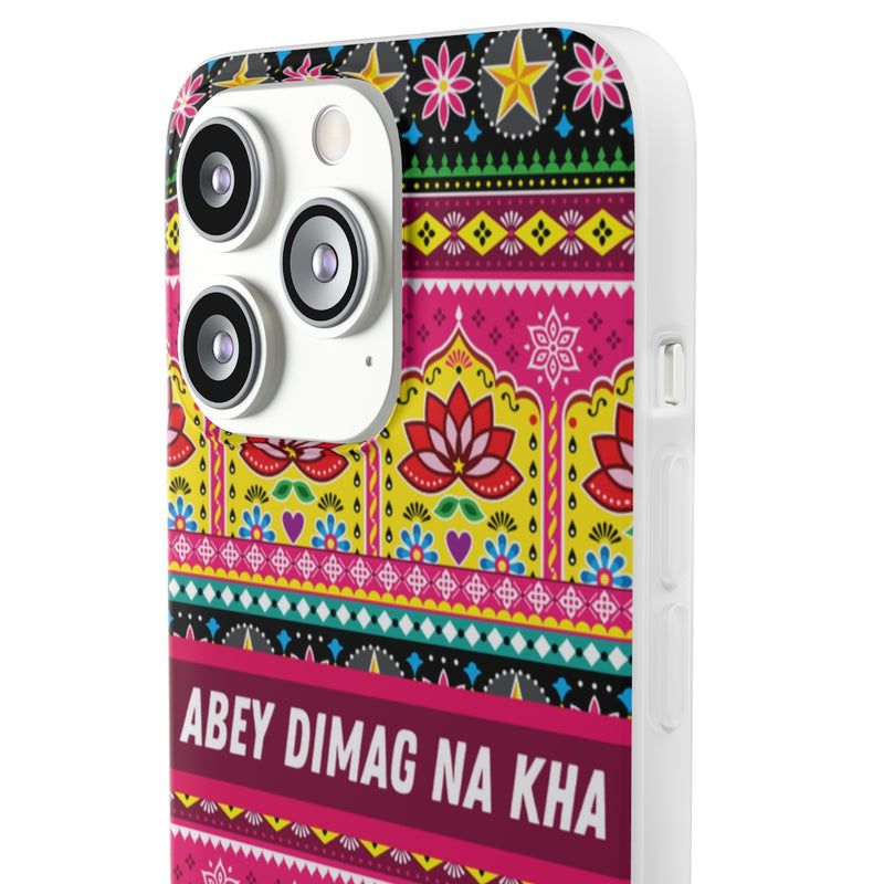 Abey Dimag Na Kha Flexi Cases - Phone Case by GTA Desi Store