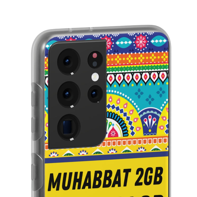Muhabbat 2GB Gham 64GB Flexi Cases - Phone Case by GTA Desi Store