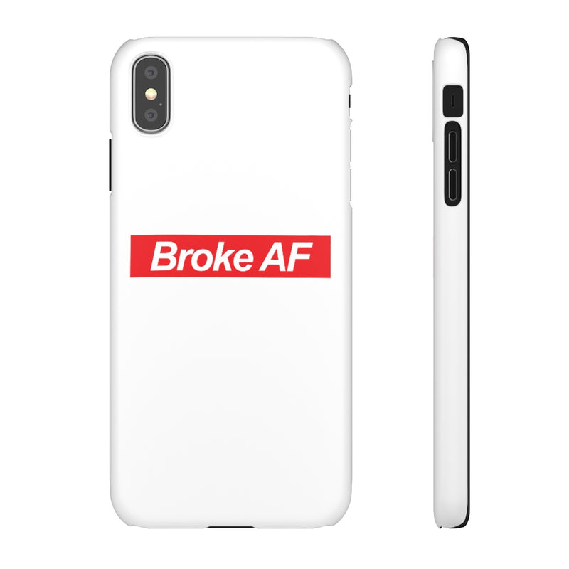 Broke AF Snap Cases iPhone or Samsung - Phone Case by GTA Desi Store