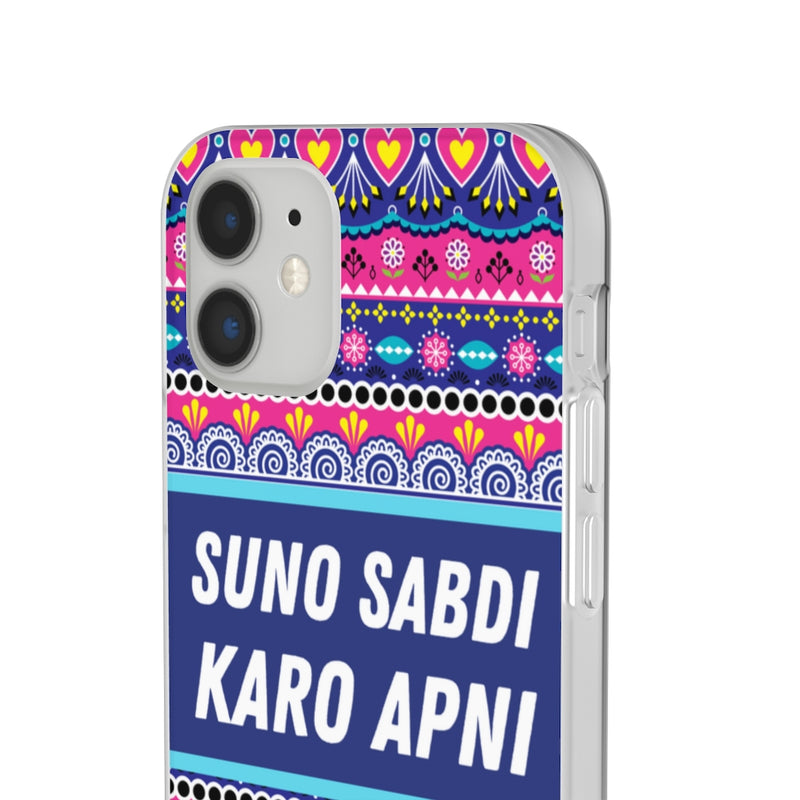 suno sabdi karo apni Flexi Cases - Phone Case by GTA Desi Store