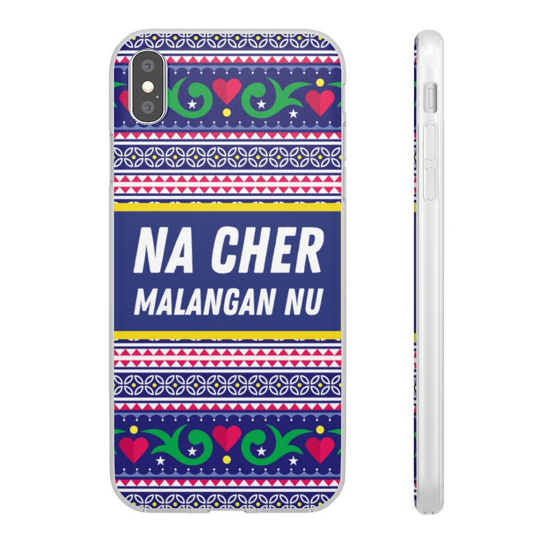 Na Cher Malangan Nu Flexi Cases - iPhone XS MAX with gift packaging - Phone Case by GTA Desi Store