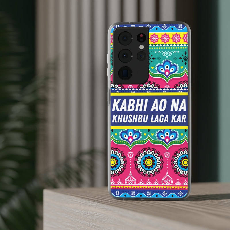 Kabhi Ao Na Khushbu Laga Kar Flexi Cases - Phone Case by GTA Desi Store