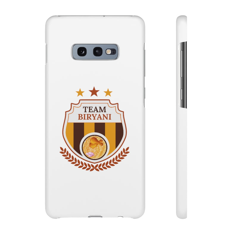 Team Biryani Snap Cases iPhone or Samsung - Phone Case by GTA Desi Store