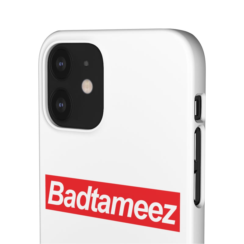 Badtameez Snap Cases iPhone or Samsung - iPhone 12 / Matte - Phone Case by GTA Desi Store