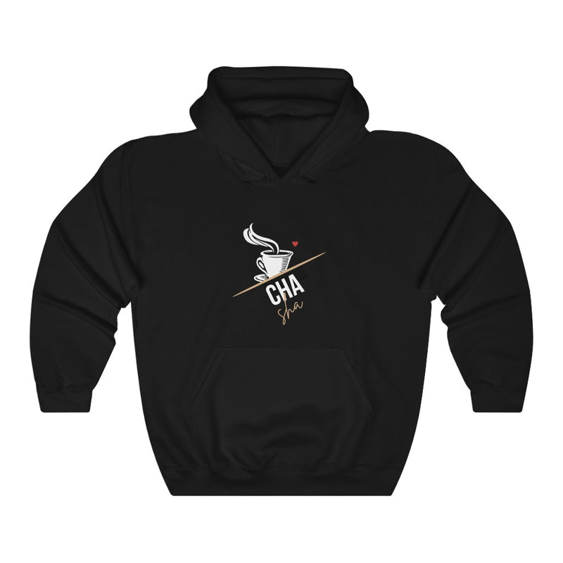 Cha Sha Unisex Heavy Blend™ Hooded Sweatshirt - Black / S - Hoodie by GTA Desi Store
