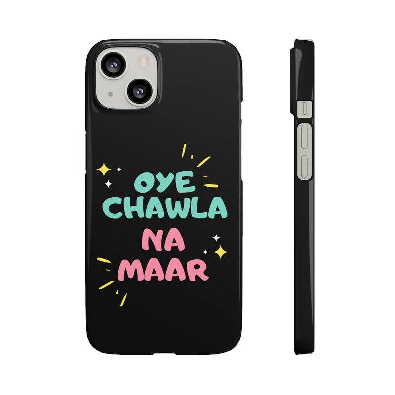 Oye Chawla Na Maar Youth Snap Cases iPhone or Samsung - Phone Case by GTA Desi Store
