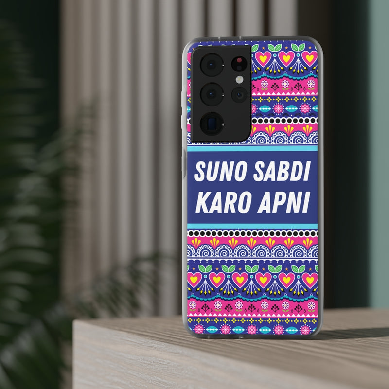 suno sabdi karo apni Flexi Cases - Phone Case by GTA Desi Store