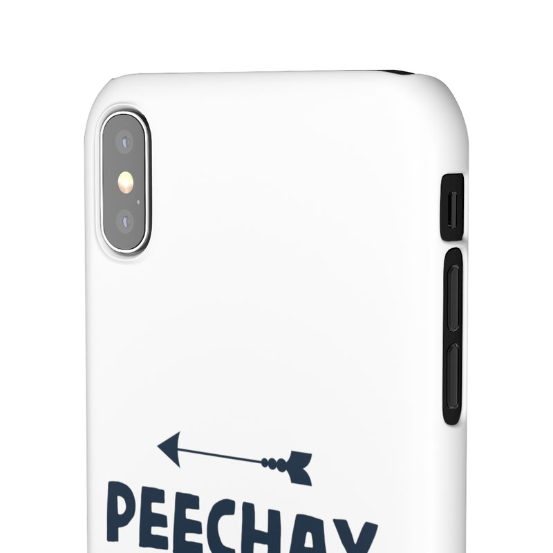 Peechay Dekho Peechay Snap Cases iPhone or Samsung - iPhone XS MAX / Matte - Phone Case by GTA Desi Store