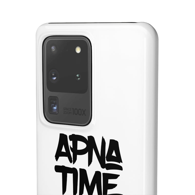 Apna Time Aayega Snap Cases iPhone or Samsung - Samsung Galaxy S20 Ultra / Glossy - Phone Case by GTA Desi Store