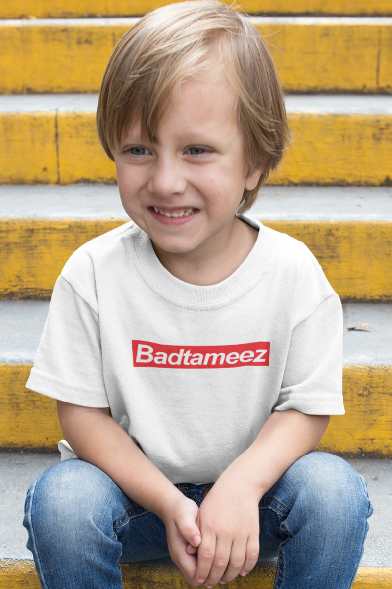 Badtameez Kid's Fine Jersey Tee - Kids clothes by GTA Desi Store