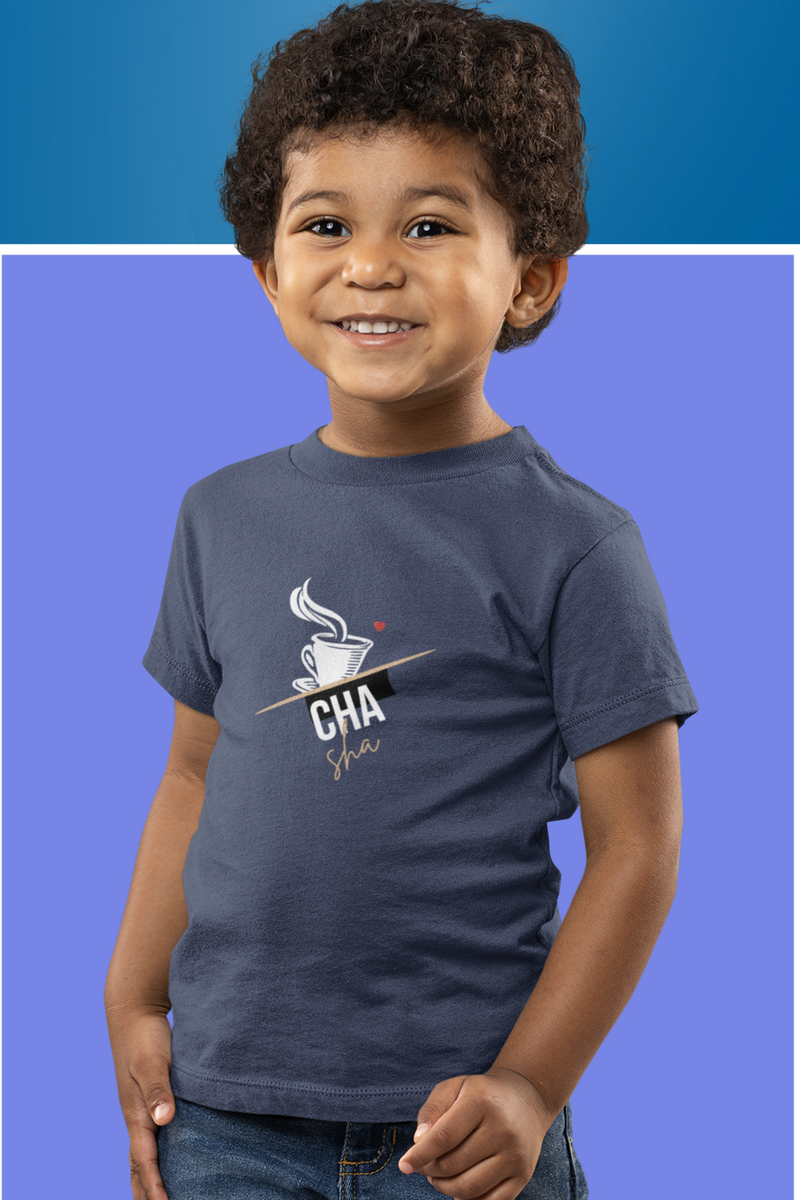 Cha Sha Kid's Fine Jersey Tee - Kids clothes by GTA Desi Store