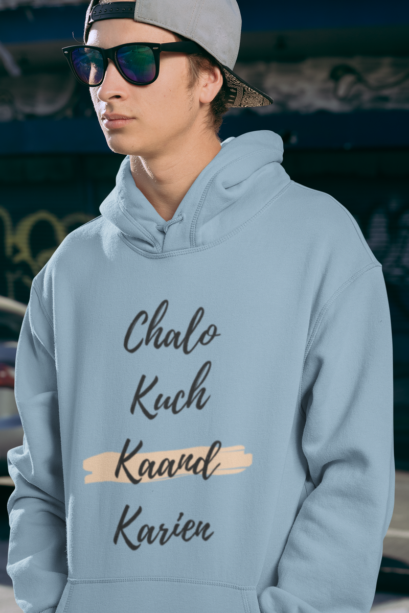 Chalo Kuch Kaand Karien Unisex Heavy Blend™ Hooded Sweatshirt - Hoodie by GTA Desi Store