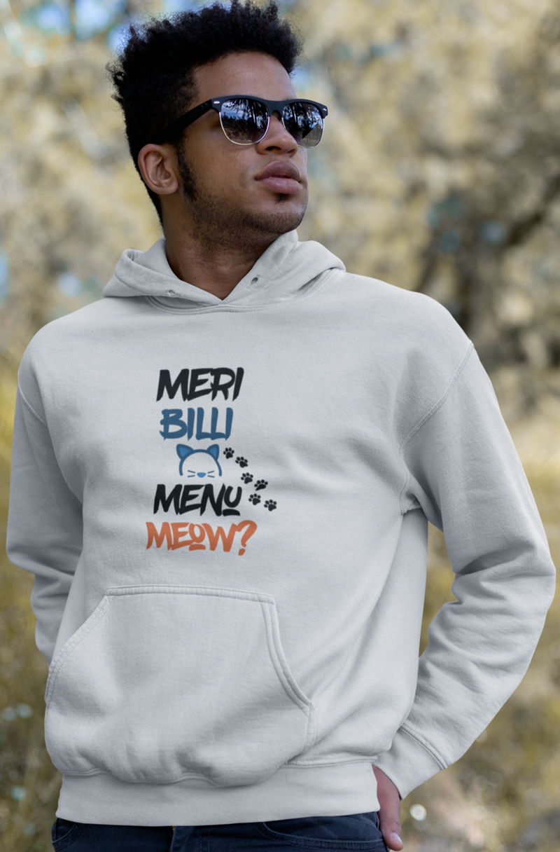Meri Billi Menu Meow Unisex Heavy Blend™ Hooded Sweatshirt - Hoodie by GTA Desi Store