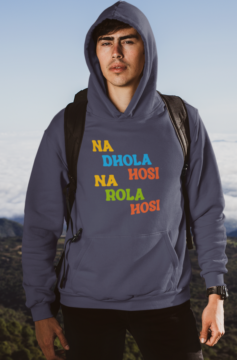 Na Dhola Hosi Na Rola Hosi Unisex Heavy Blend™ Hooded Sweatshirt - Hoodie by GTA Desi Store