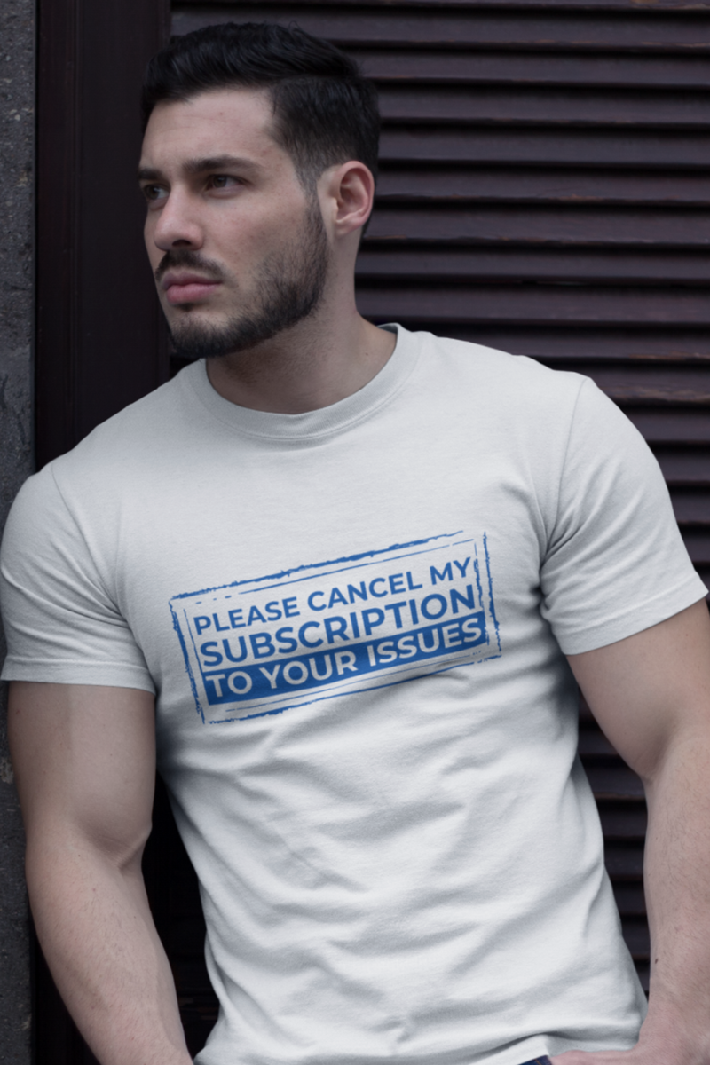 Please cancel my subscription to your issues Unisex Softstyle T-Shirt - T-Shirt by GTA Desi Store
