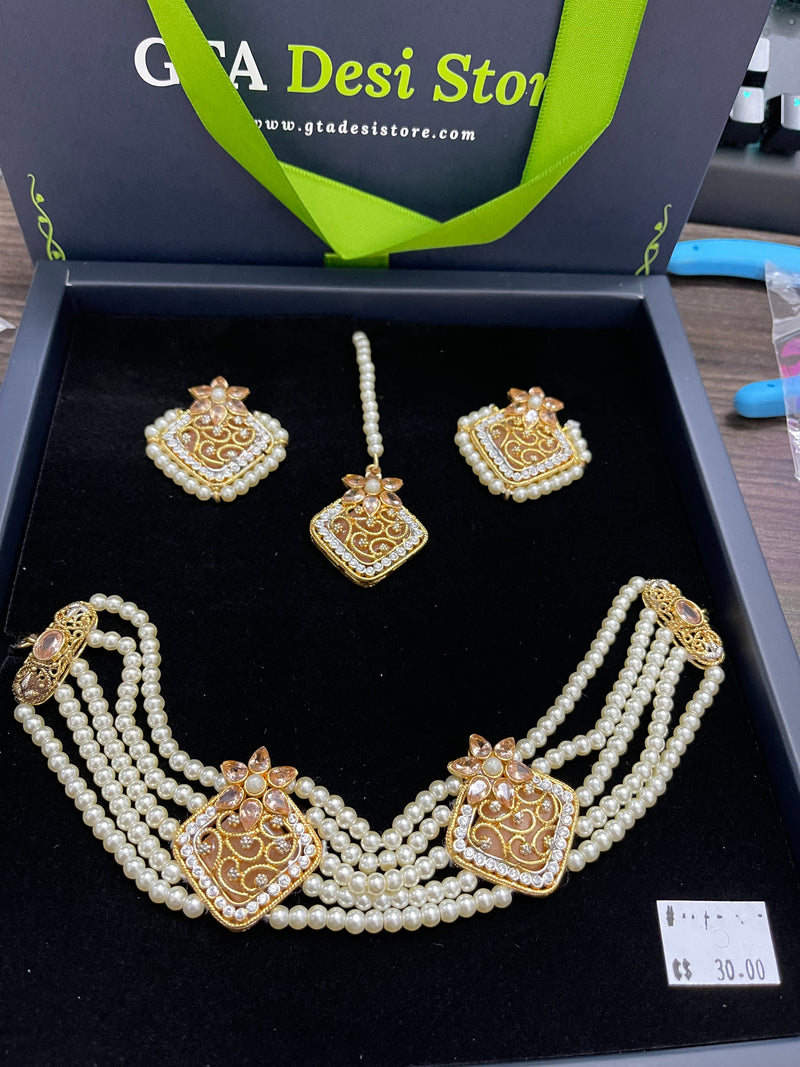 Necklace Set - Necklaces by GTA Desi Store