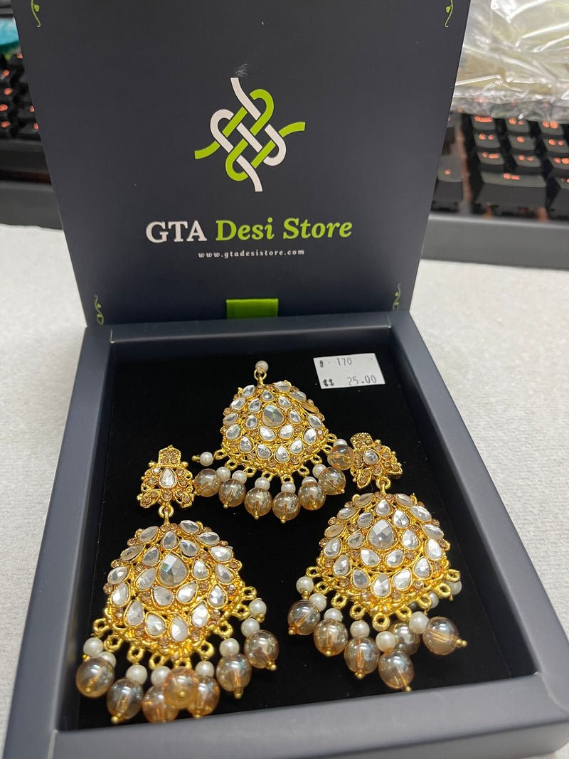 Earrings Bindiya - Earrings by GTA Desi Store