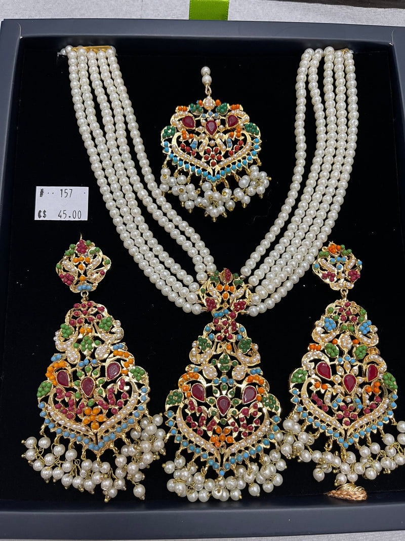 Necklace Set - Necklaces by GTA Desi Store