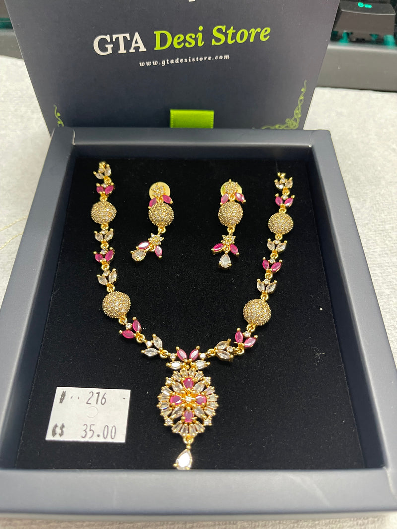 Necklace Set - Necklaces by GTA Desi Store