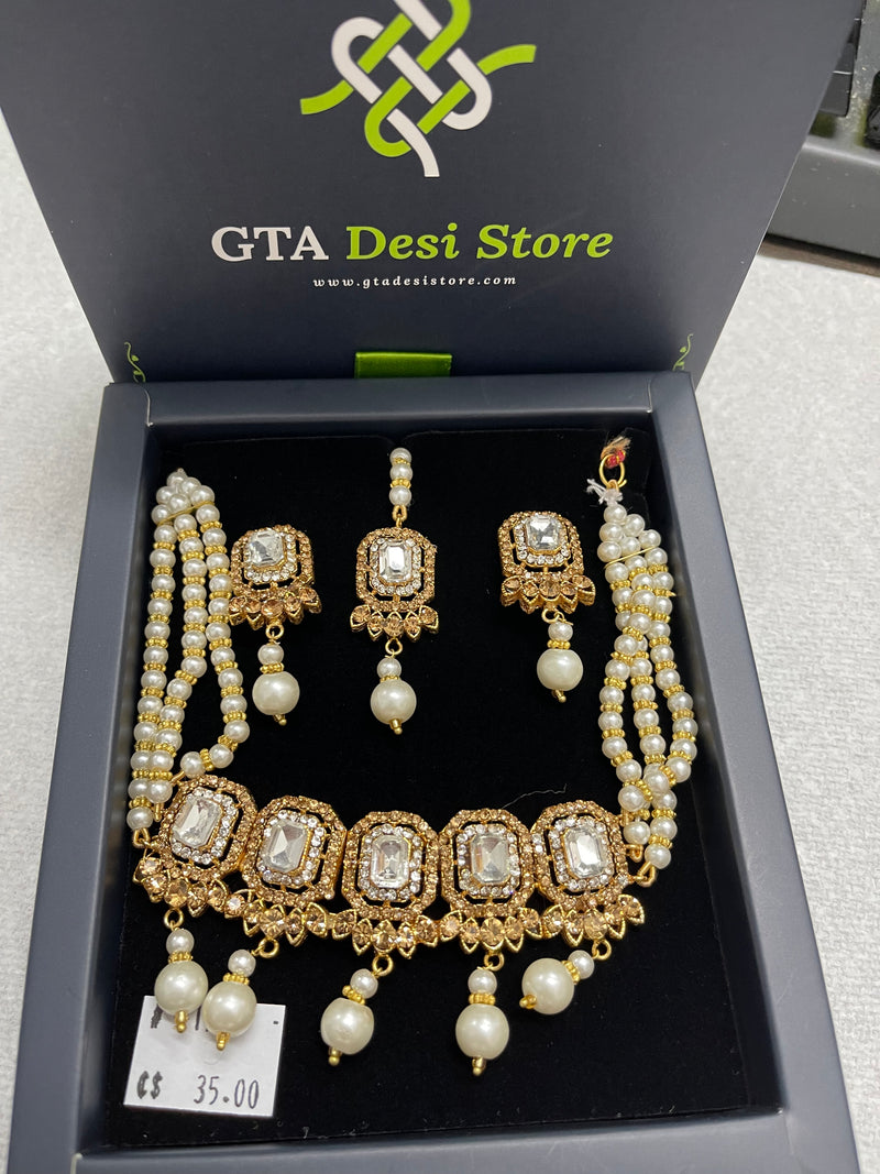 Necklace Set - Necklaces by GTA Desi Store