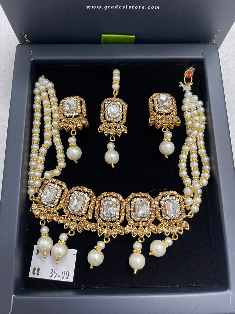Necklace Set - Necklaces by GTA Desi Store