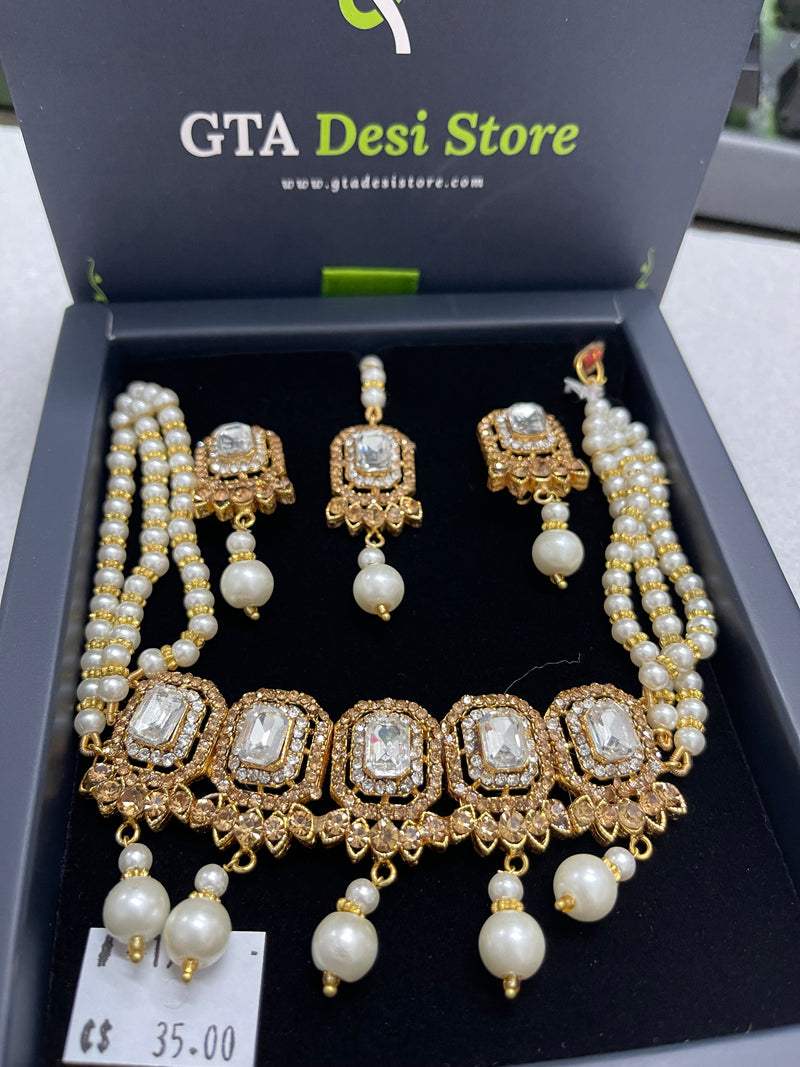 Necklace Set - Necklaces by GTA Desi Store